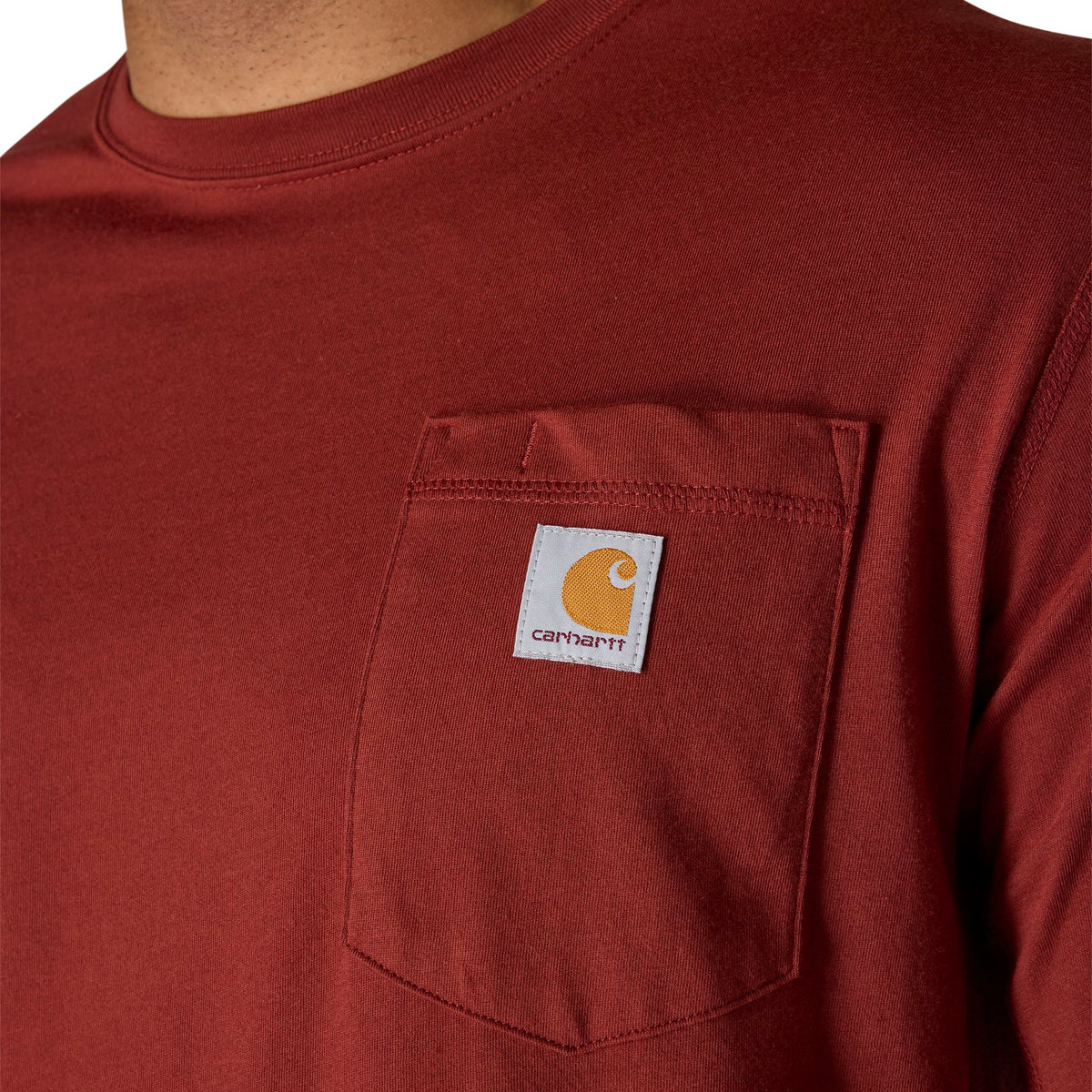Carhartt Men's Force® Relaxed Fit Long Sleeve Pocket T-Shirt Long Sleeve T-Shirts Carhartt