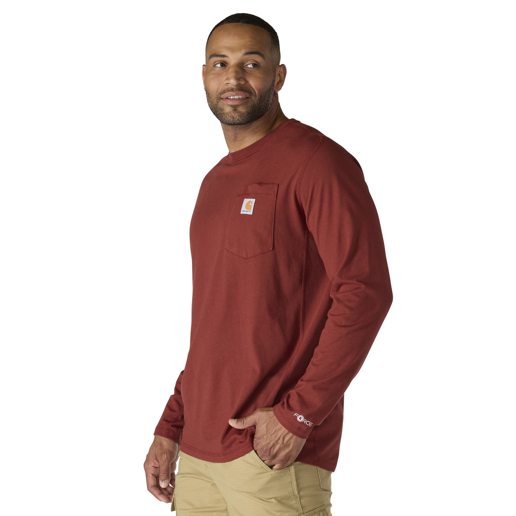 Carhartt Men's Force® Relaxed Fit Long Sleeve Pocket T-Shirt