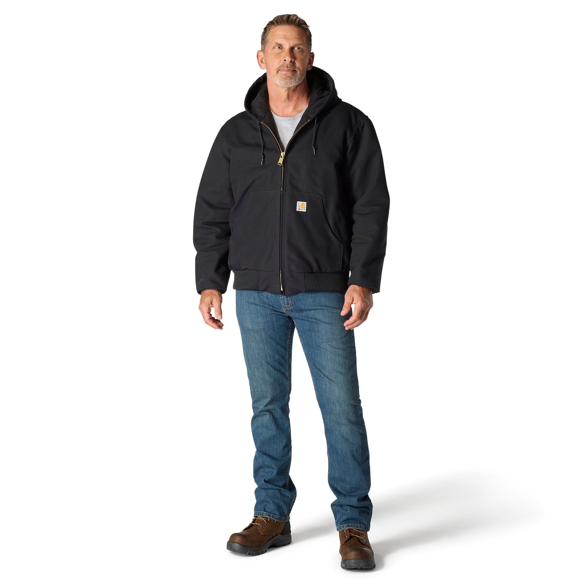 Carhartt Duck Insulated Hooded Work Jacket, Men's - Work World