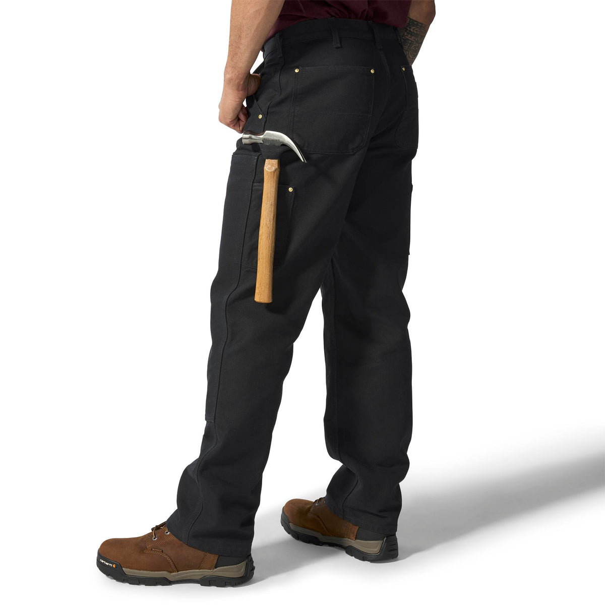 Carhartt Men's Loose Fit Firm Duck Double-Front Utility Work Pant Pants Carhartt