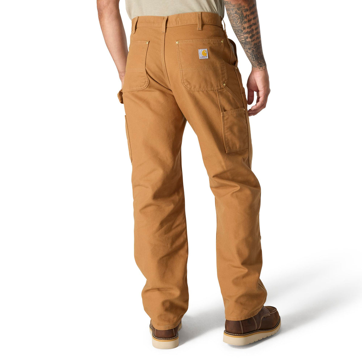 Carhartt Men's Loose Fit Firm Duck Double-Front Utility Work Pant Pants Carhartt