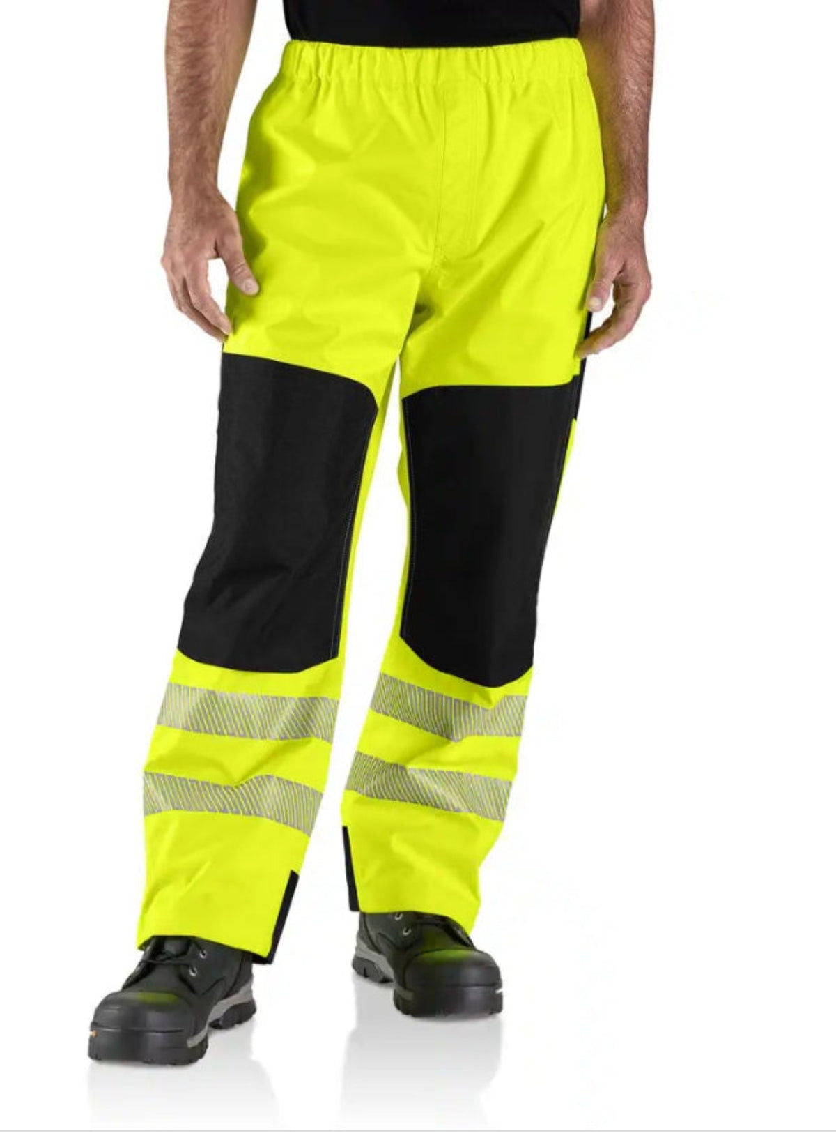 Carhartt Men's Storm Defender Waterproof Hi-Vis Double-Front Pant - Work World - Workwear, Work Boots, Safety Gear