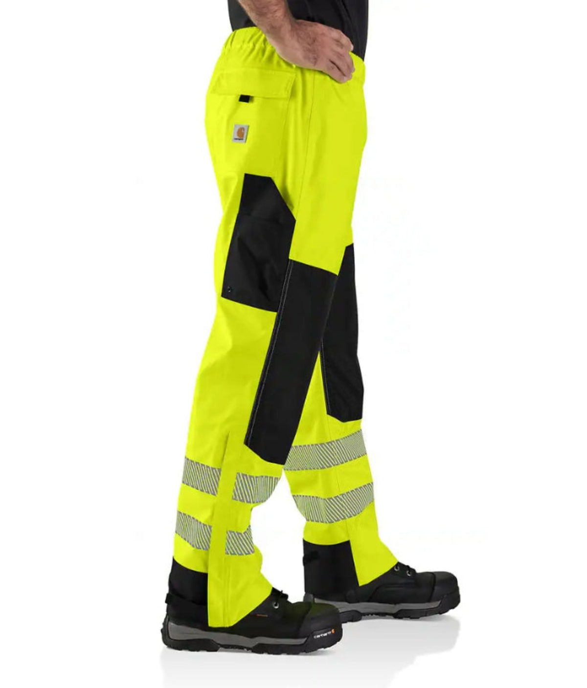 Carhartt Men's Storm Defender Waterproof Hi-Vis Double-Front Pant - Work World - Workwear, Work Boots, Safety Gear