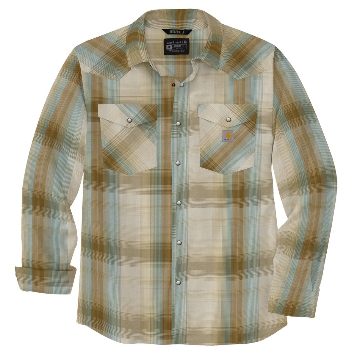 Carhartt Men's Montana Rugged Flex™ Lightweight Long Sleeve Work Shirt Work Shirts Carhartt