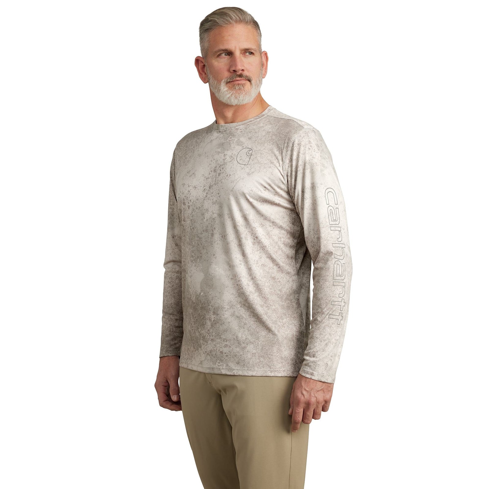 Carhartt Men's Force Sun Defender™ UPF50+ Lightweight Long Sleeve T-Shirt - Work World - Workwear, Work Boots, Safety Gear