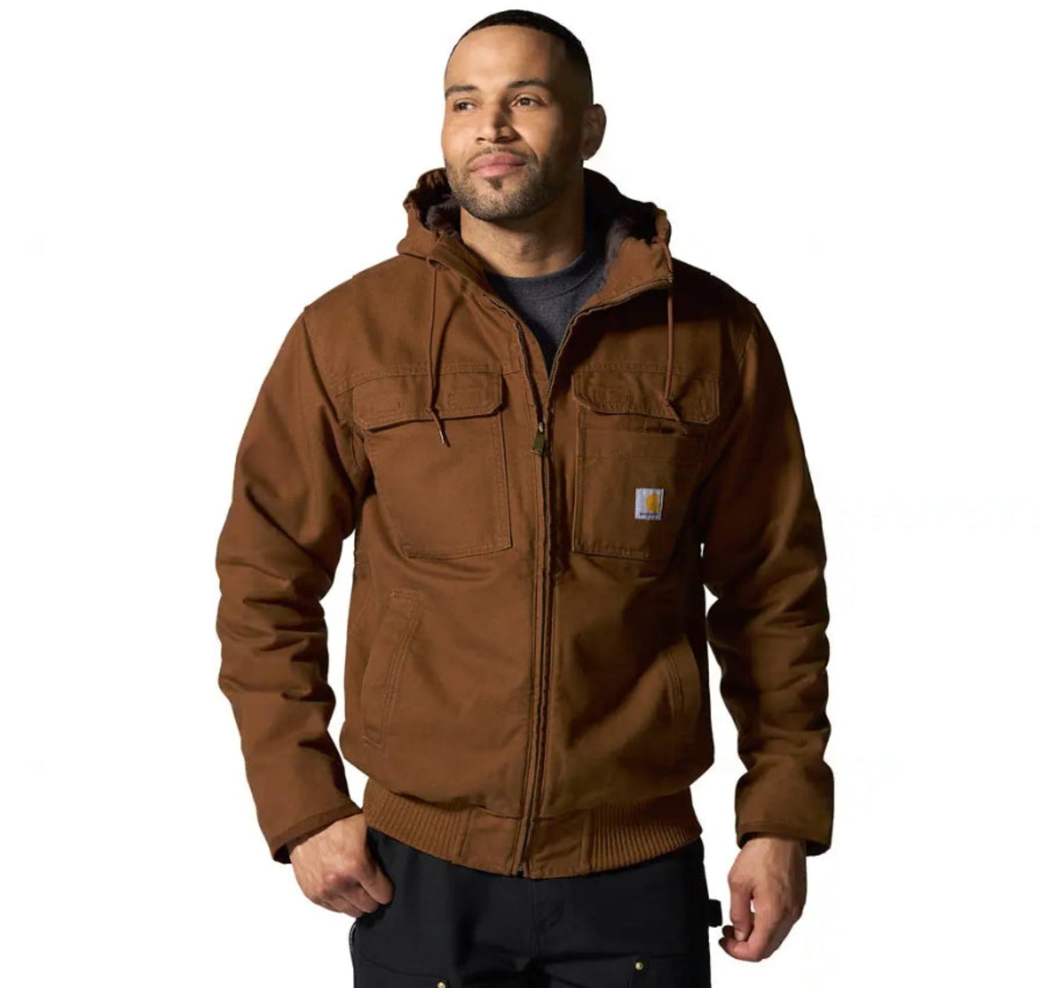 Carhartt Men's Full Swing Washed Duck Insulated Active Jacket
