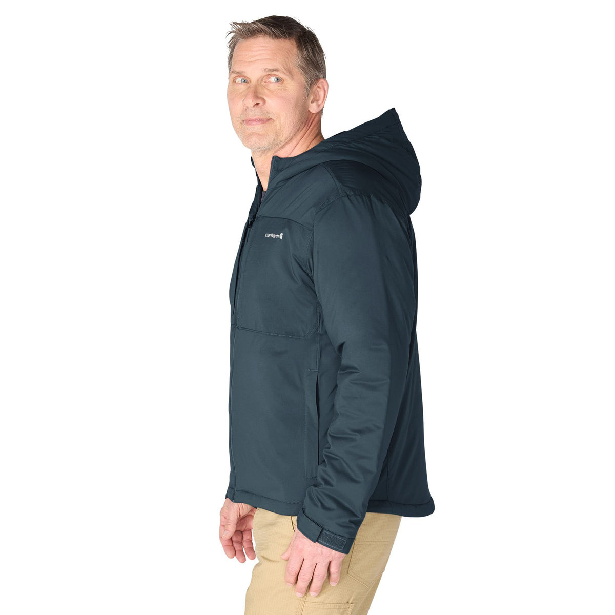 Carhartt Men's Rugged Flex Relaxed Fit Lightweight DWR Stretch Insulated Jacket Jackets & Coats Carhartt