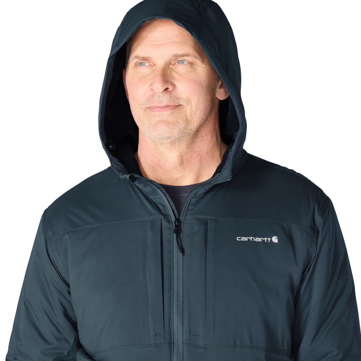 Carhartt Men's Rugged Flex Relaxed Fit Lightweight DWR Stretch Insulated Jacket Jackets & Coats Carhartt