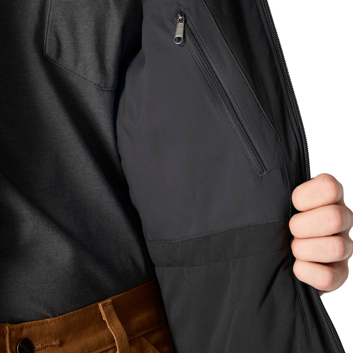 Carhartt Men's Rugged Flex Relaxed Fit Lightweight DWR Stretch Insulated Jacket Jackets & Coats Carhartt