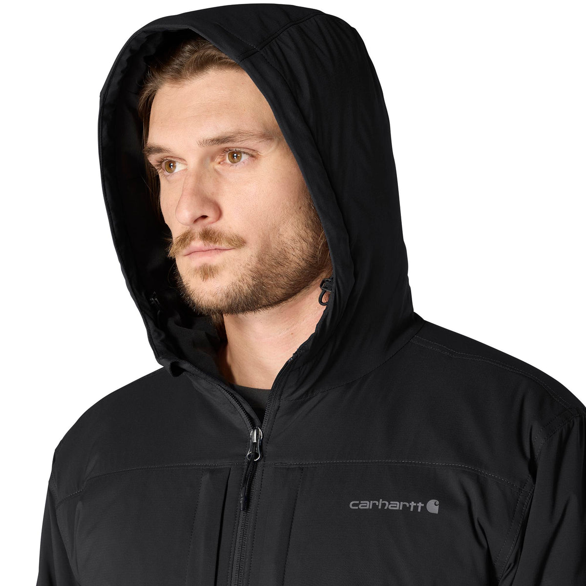 Carhartt Men's Rugged Flex Relaxed Fit Lightweight DWR Stretch Insulated Jacket Jackets & Coats Carhartt