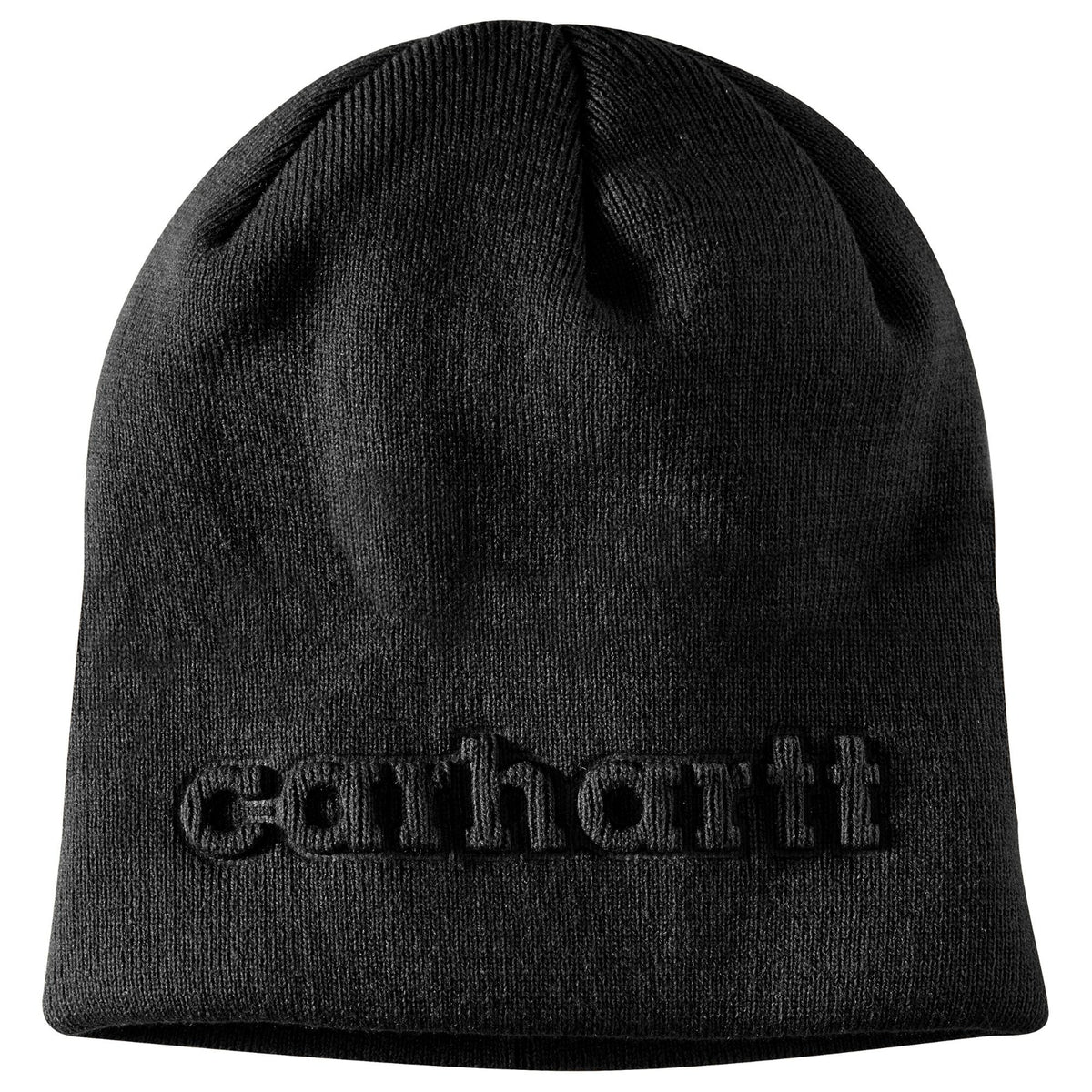 Carhartt Acrylic Rib Knit Embossed Beanie - Work World - Workwear, Work Boots, Safety Gear