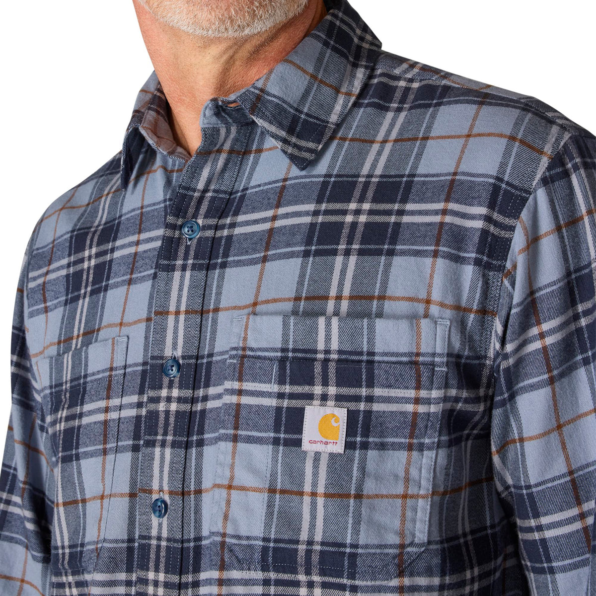 Carhartt Men's Rugged Flex™ Relaxed Fit Midweight Flannel Plaid Work Shirt - Work World - Workwear, Work Boots, Safety Gear