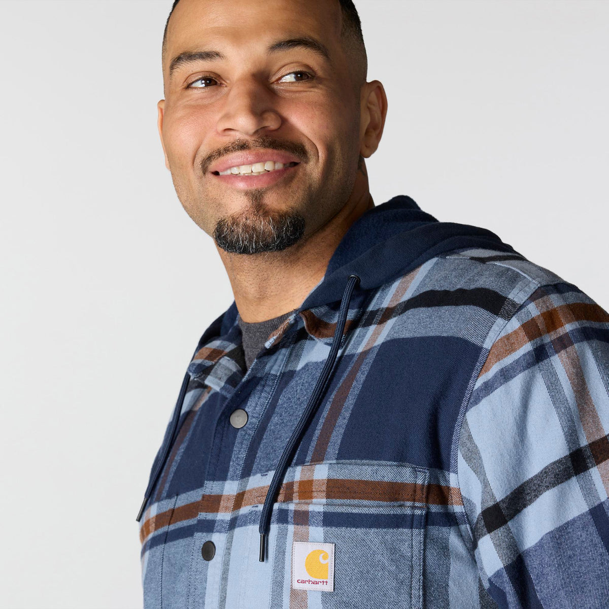 Carhartt Men's Rugged Flex Fleece Lined Long Sleeve Flannel Shirt Jac - Work World - Workwear, Work Boots, Safety Gear