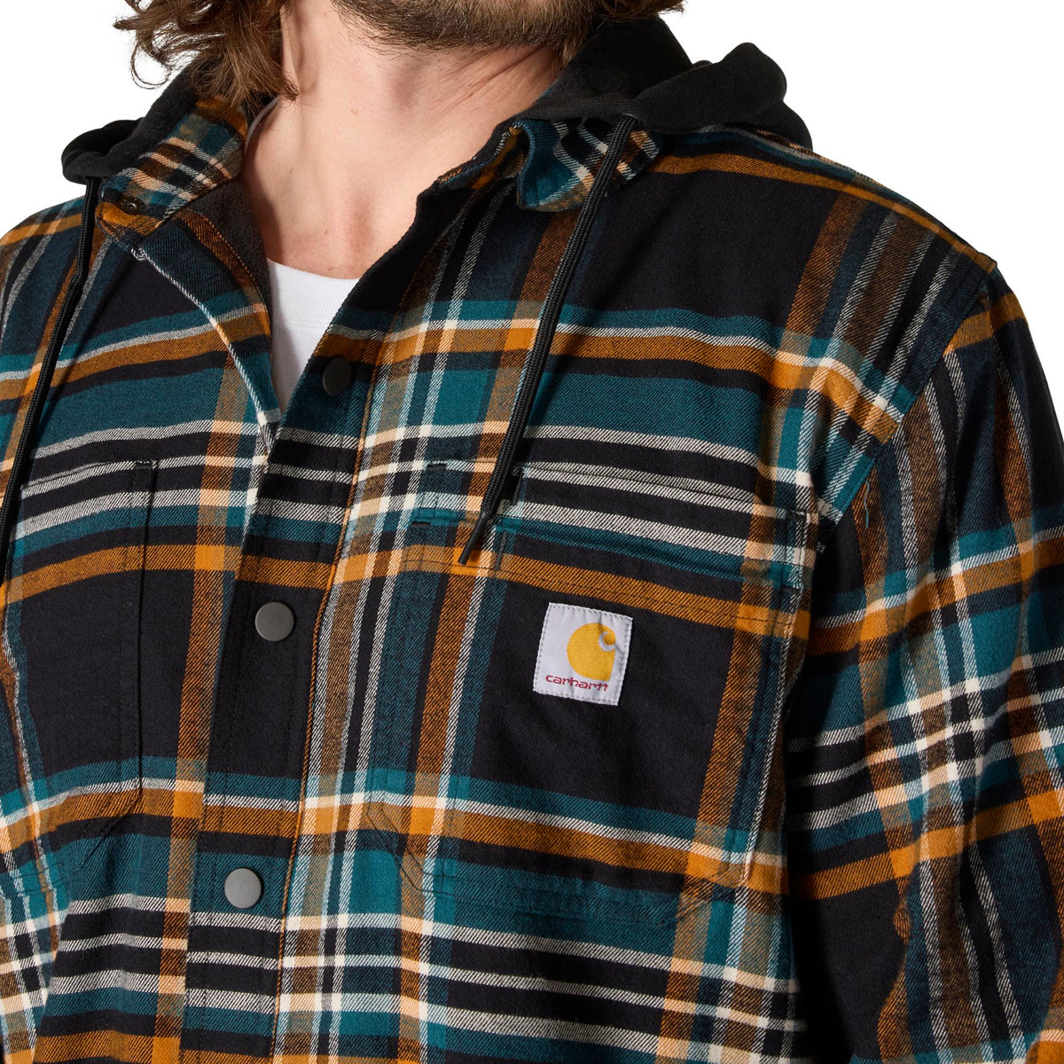 Carhartt Men's Rugged Flex Fleece Lined Long Sleeve Flannel Shirt Jac - Work World - Workwear, Work Boots, Safety Gear