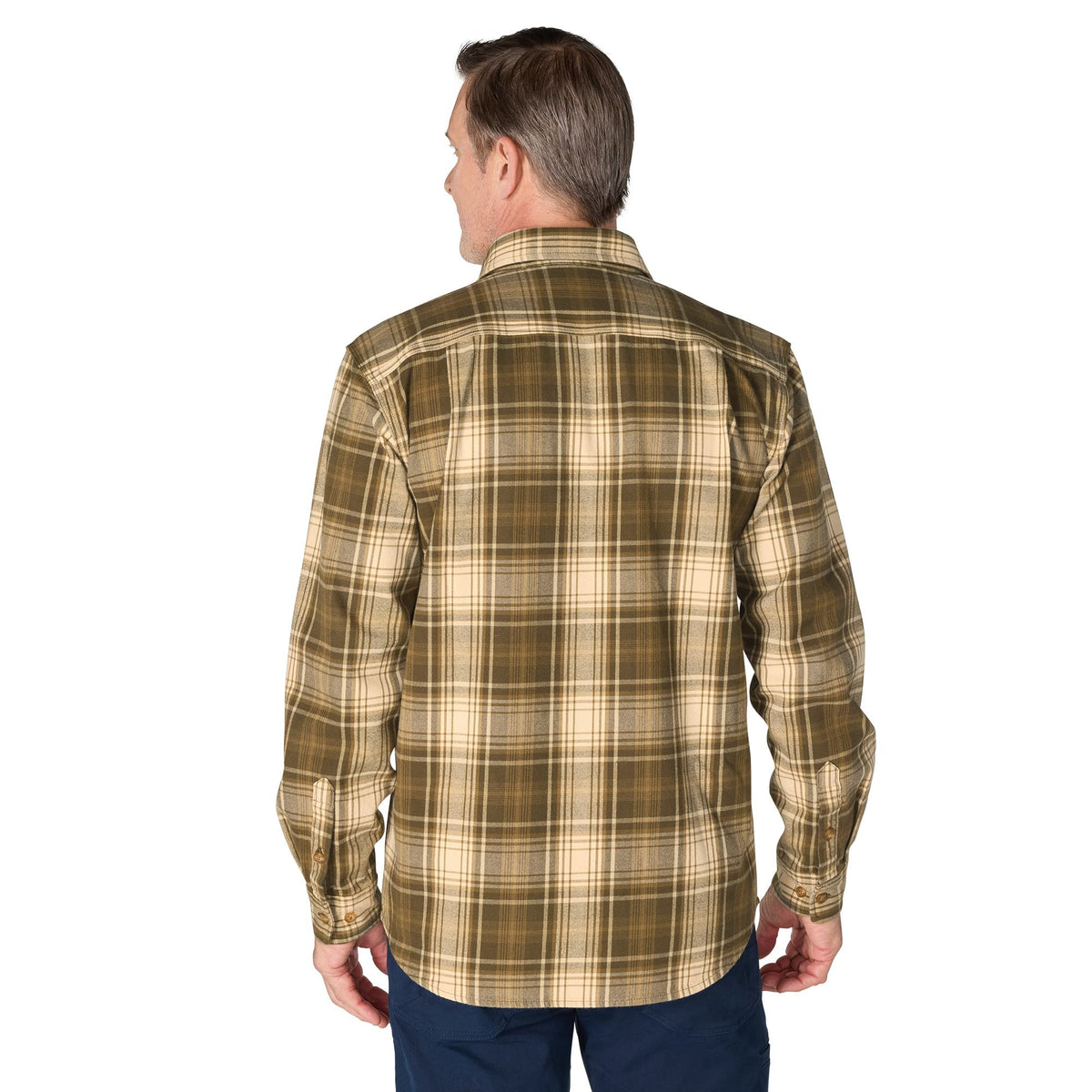 Carhartt Men's Loose Fit Heavyweight Long Sleeve Flannel Plaid Work Shirt Work Shirts Carhartt
