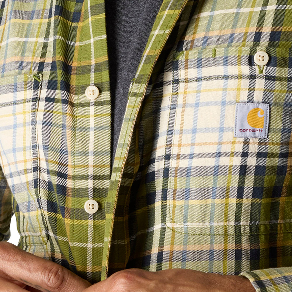 Carhartt Men's Rugged Flex® Relaxed Fit Lightweight Long Sleeve Work Shirt - Work World - Workwear, Work Boots, Safety Gear