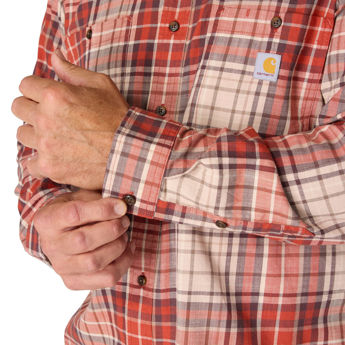 Carhartt Men's Rugged Flex® Relaxed Fit Lightweight Long Sleeve Work Shirt - Work World - Workwear, Work Boots, Safety Gear
