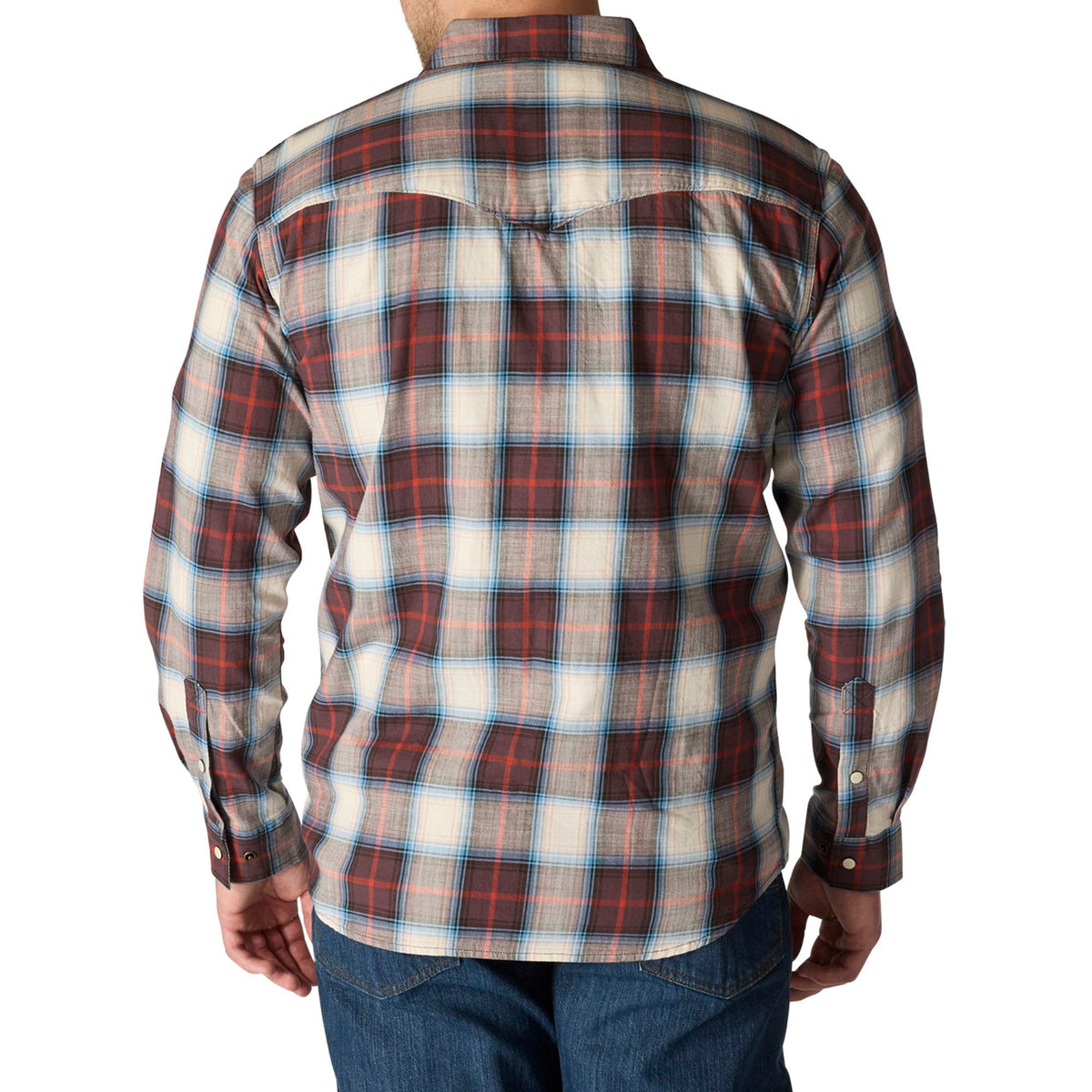 Carhartt Men's Montana Relaxed Fit Lightweight Snap-Front Long Sleeve Plaid Shirt - Work World - Workwear, Work Boots, Safety Gear