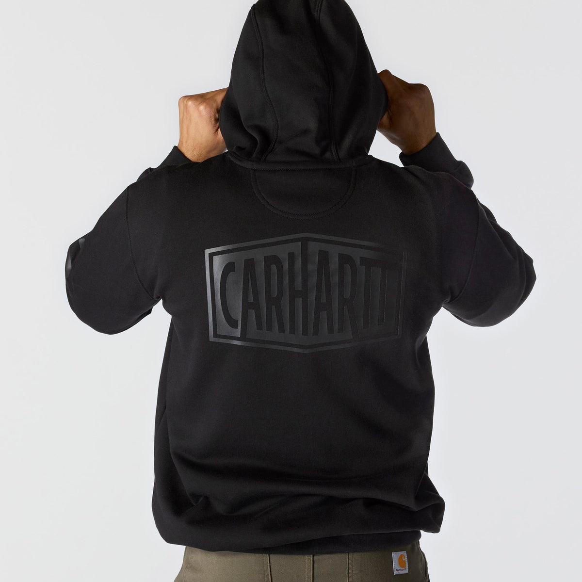 Carhartt Men's Rain Defender® Loose Fit Midweight Logo Graphic Sweatshirt - Work World - Workwear, Work Boots, Safety Gear