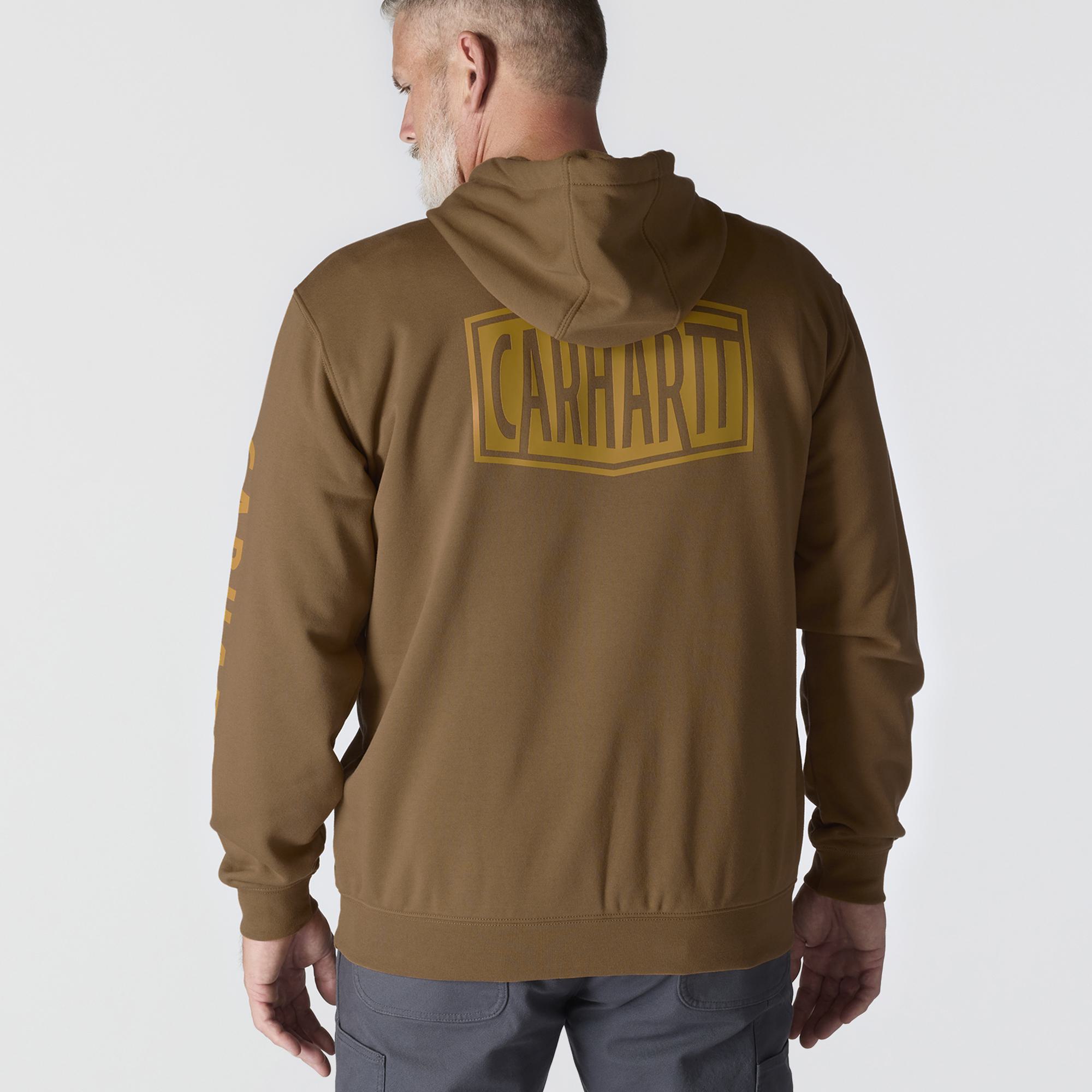 Carhartt Men's Rain Defender® Loose Fit Midweight Logo Graphic