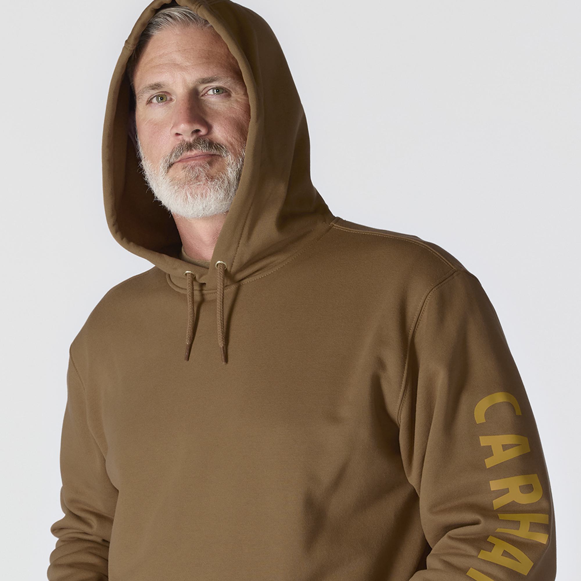 Carhartt Men's Rain Defender® Loose Fit Midweight Logo Graphic