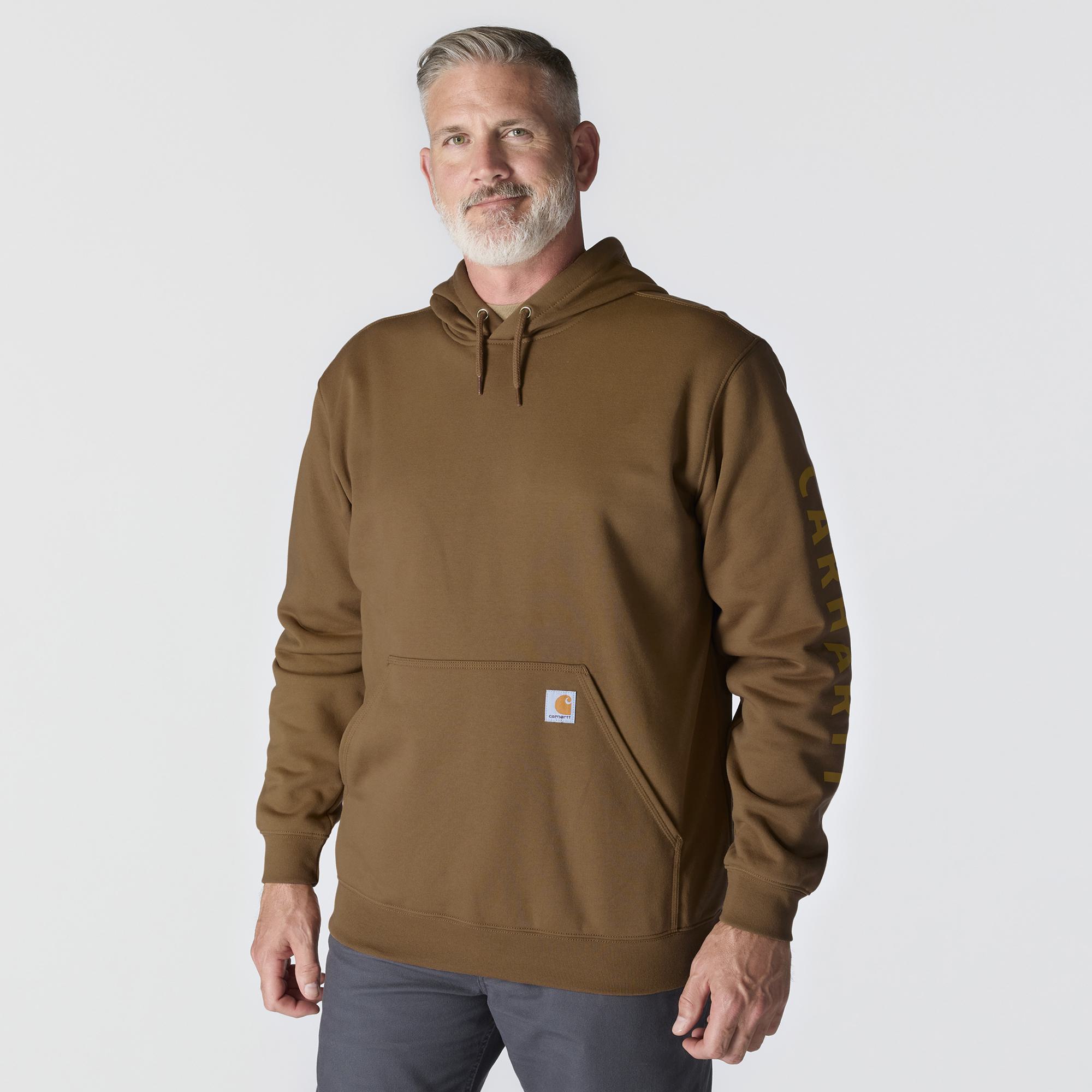 Carhartt Men's Rain Defender® Loose Fit Midweight Logo Graphic