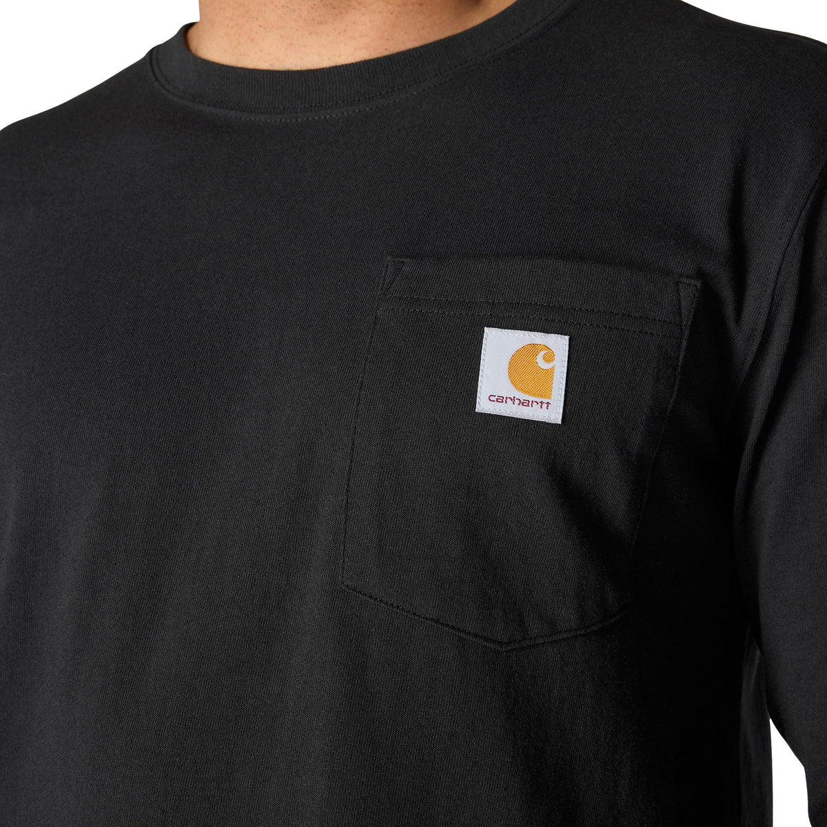 Carhartt Men's Relaxed Fit Heavyweight Pocket Long Sleeve Graphic T-Shirt - Work World - Workwear, Work Boots, Safety Gear