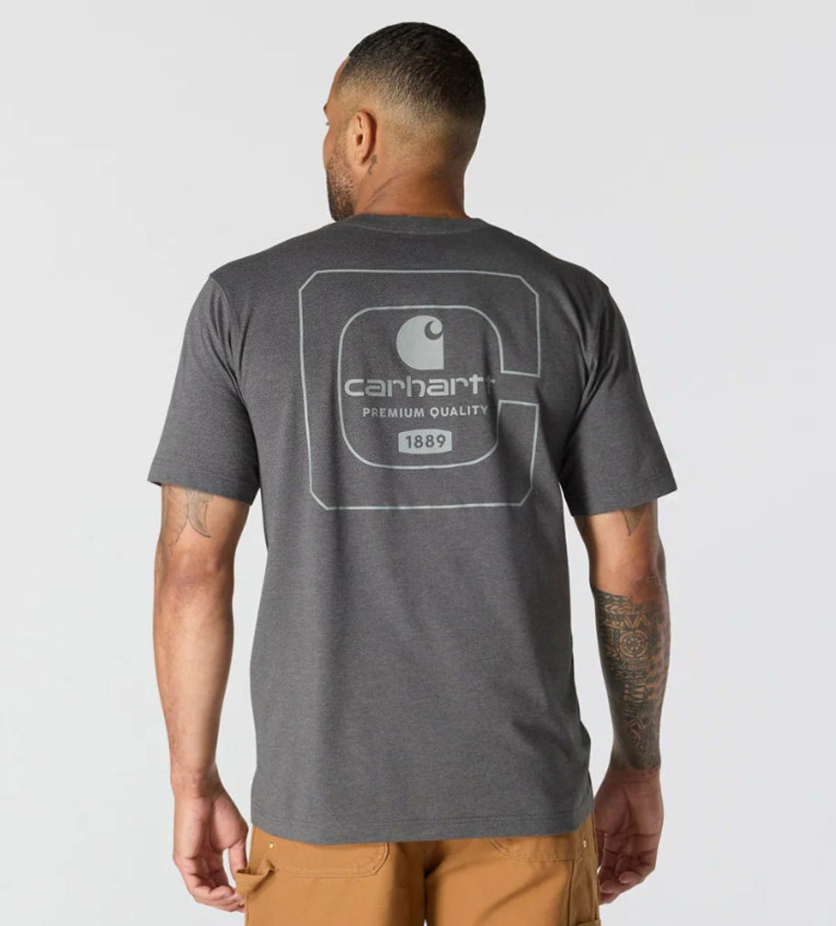 Carhartt Men's Relaxed Fit Pocket Quality Graphic Short Sleeve T-Shirt - Work World - Workwear, Work Boots, Safety Gear