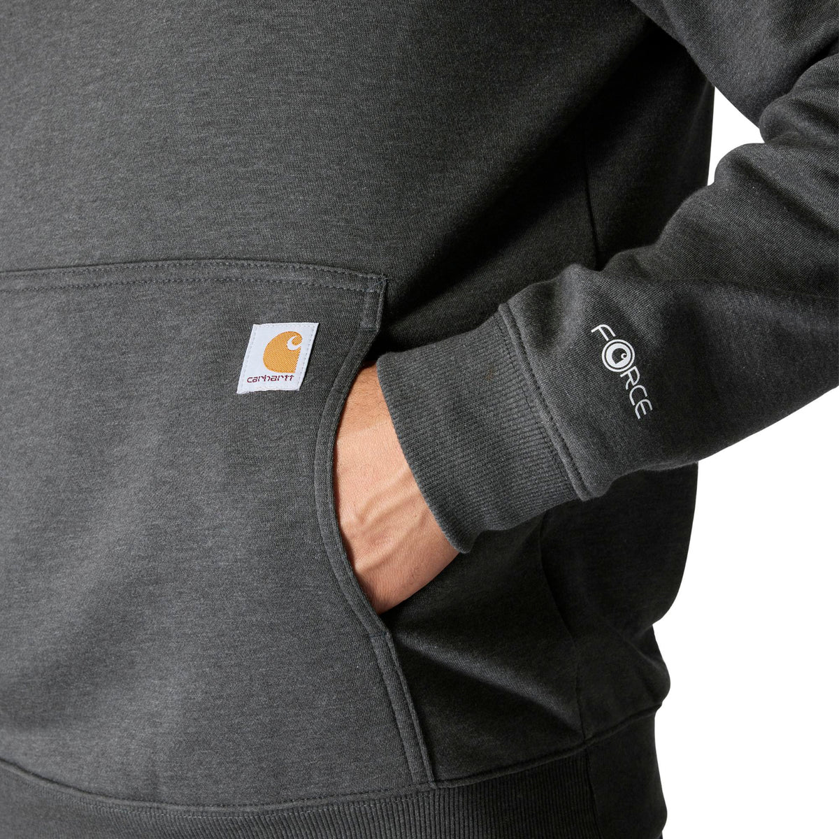 Carhartt Men's Force Relaxed Fit Logo Graphic Sweatshirt - Work World - Workwear, Work Boots, Safety Gear