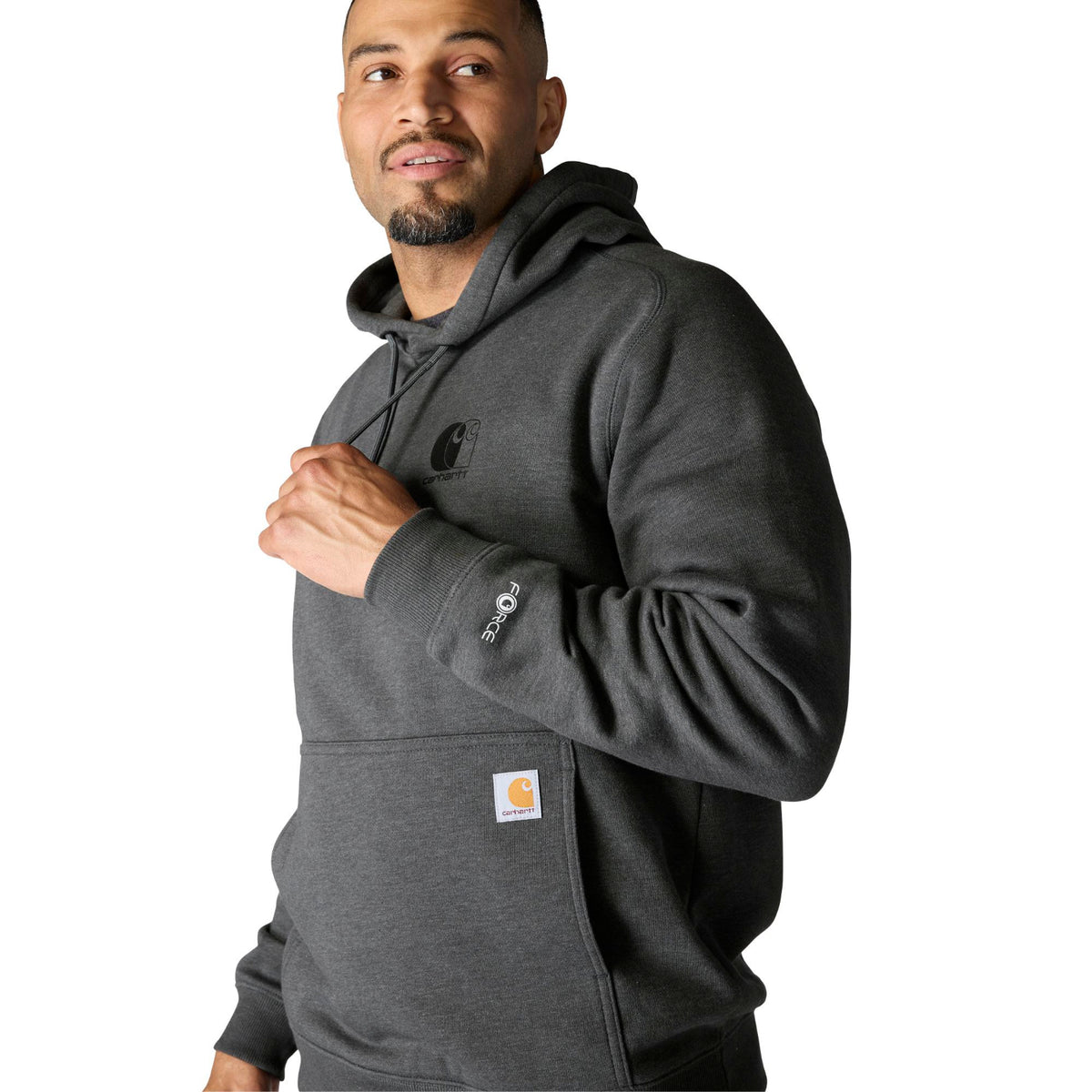 Carhartt Men's Force Relaxed Fit Logo Graphic Sweatshirt - Work World - Workwear, Work Boots, Safety Gear