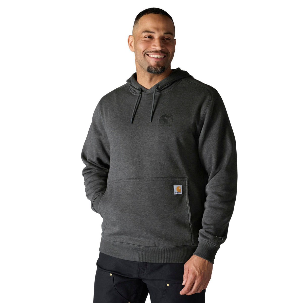 Carhartt Men's Force Relaxed Fit Logo Graphic Sweatshirt - Work World - Workwear, Work Boots, Safety Gear
