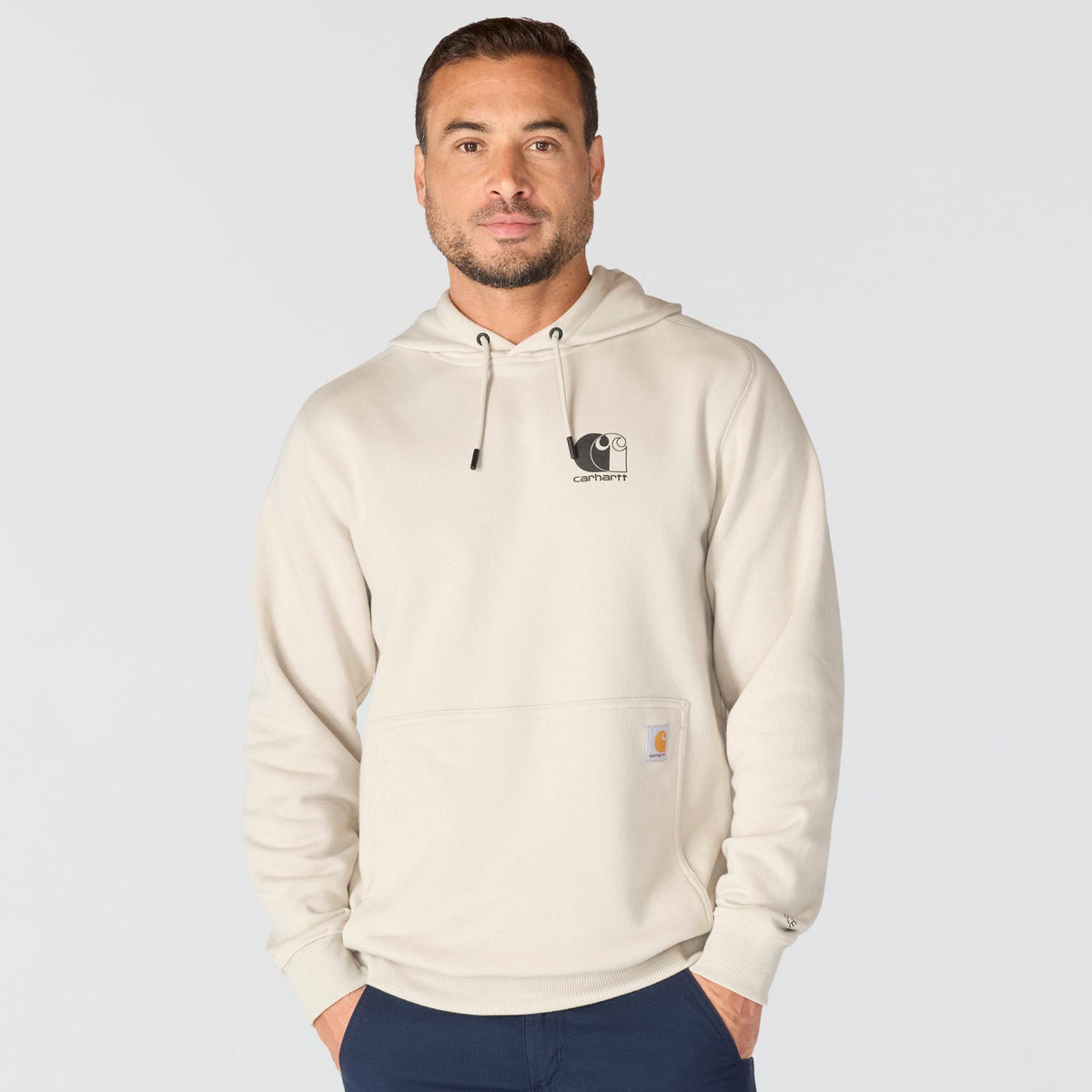 Carhartt Men's Force Relaxed Fit Logo Graphic Sweatshirt - Work World - Workwear, Work Boots, Safety Gear