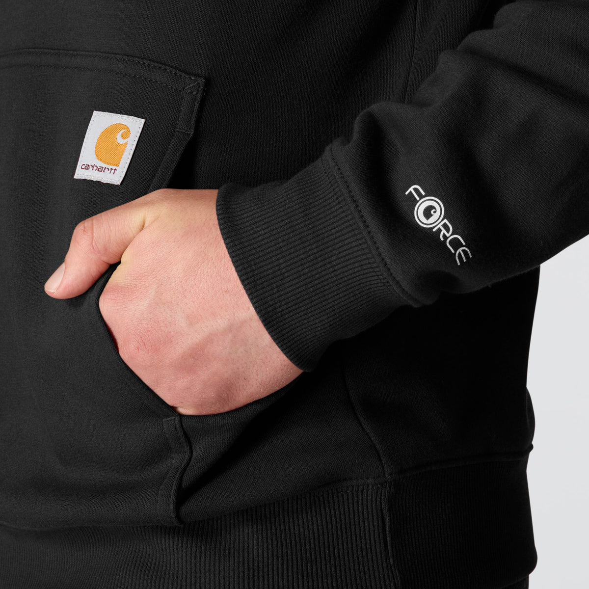 Carhartt Men's Force Relaxed Fit Logo Graphic Sweatshirt - Work World - Workwear, Work Boots, Safety Gear