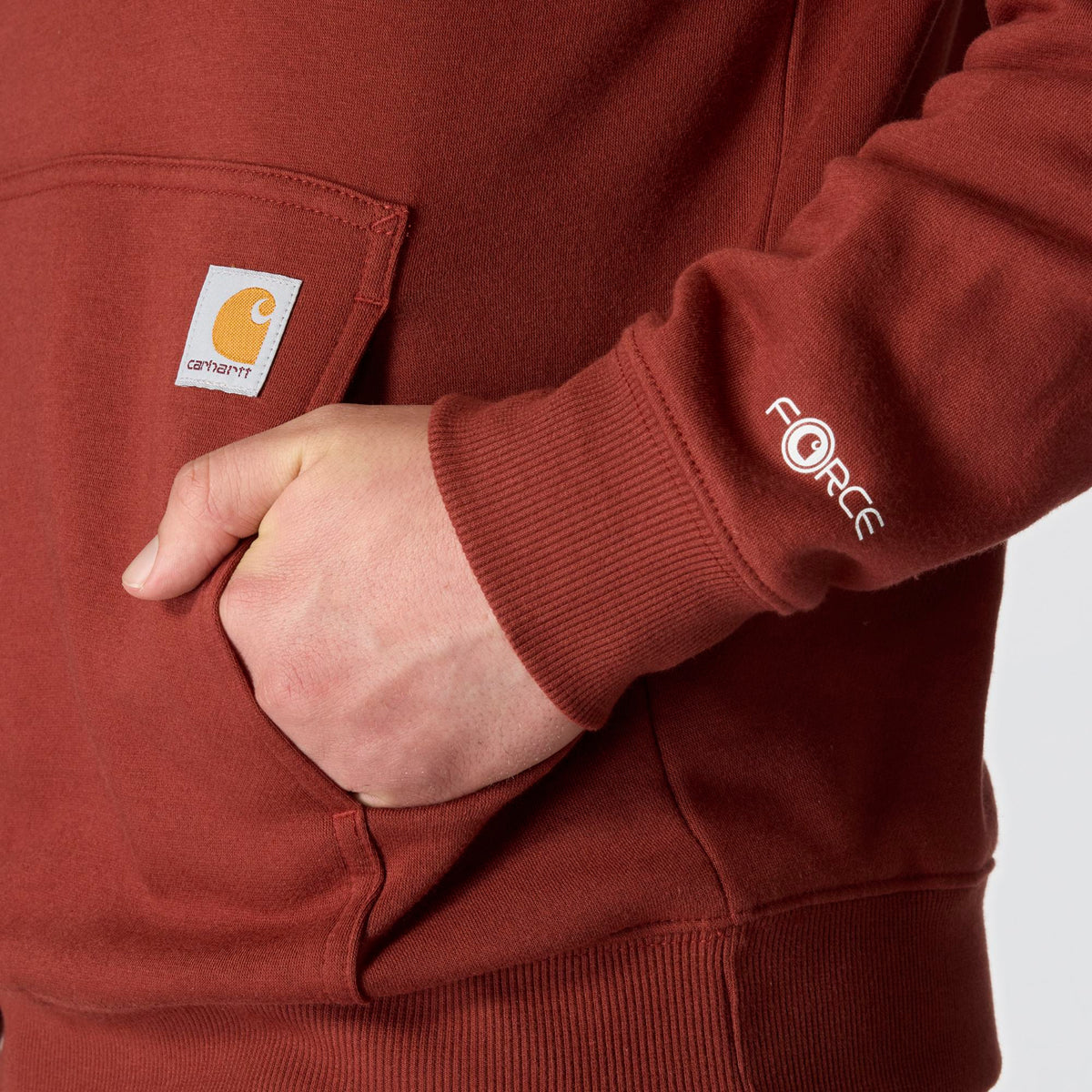 Carhartt Men's Force Relaxed Fit Logo Graphic Sweatshirt - Work World - Workwear, Work Boots, Safety Gear