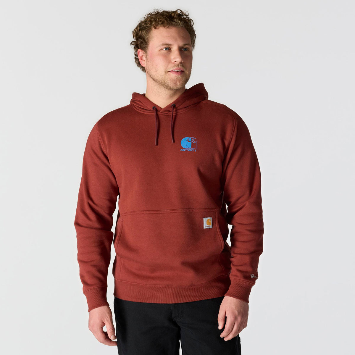 Carhartt Men's Force Relaxed Fit Logo Graphic Sweatshirt - Work World - Workwear, Work Boots, Safety Gear