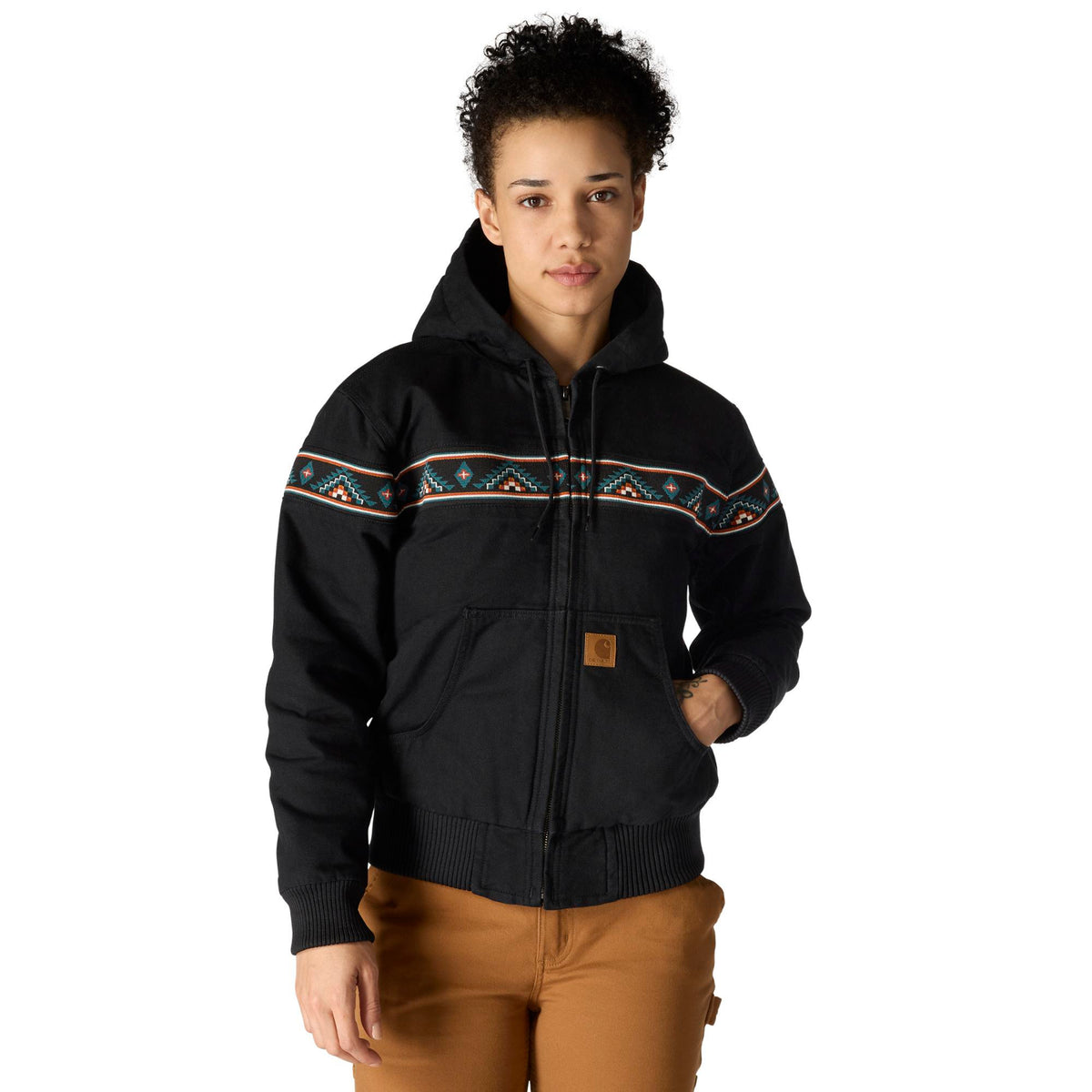 Carhartt アクティブジャケット　【レディースS】 Carhartt Women's Loose Fit Washed Duck Active Jacket - Work World
