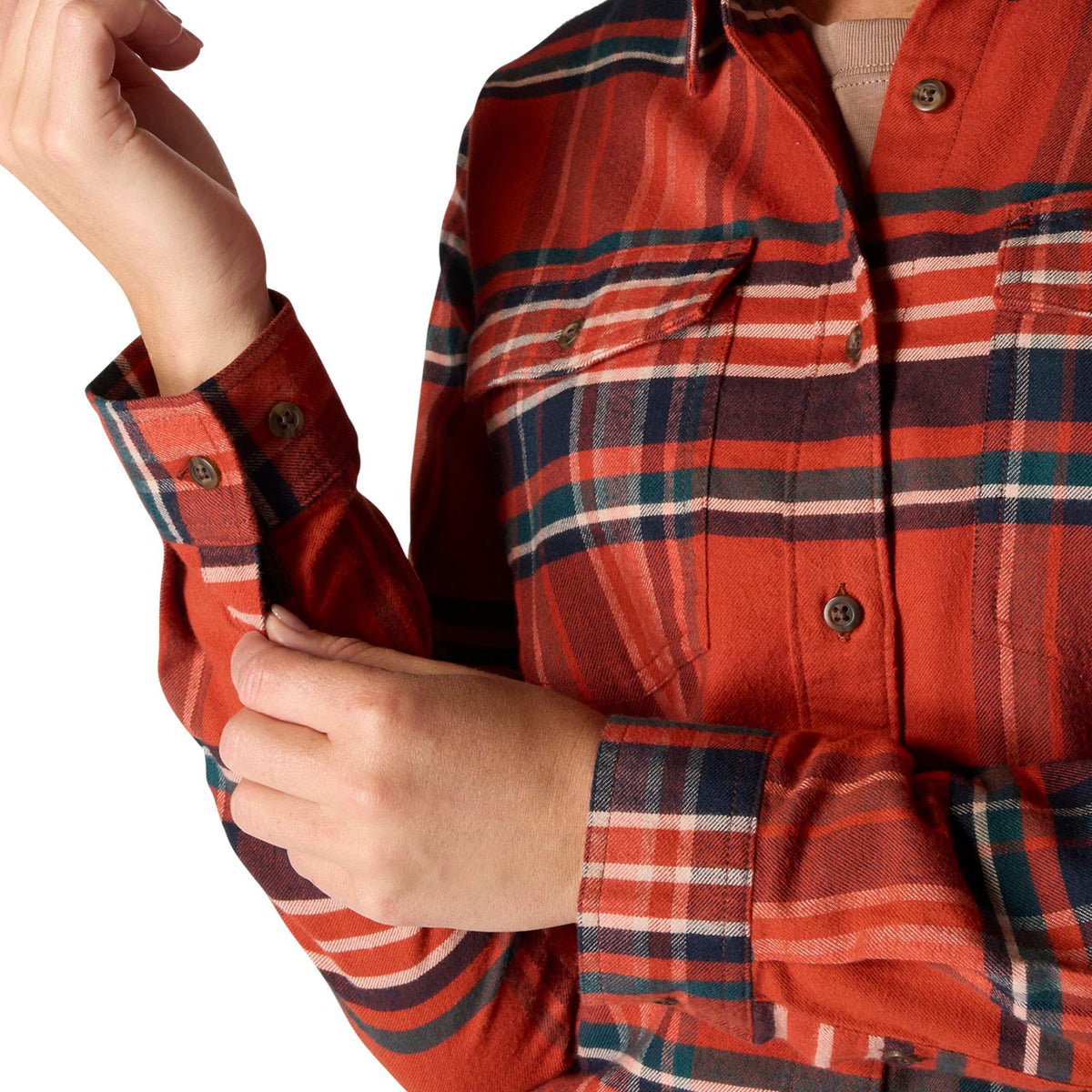 Carhartt Women's TENCEL™ Relaxed Fit Plaid Long Sleeve Work Shirt - Work World - Workwear, Work Boots, Safety Gear