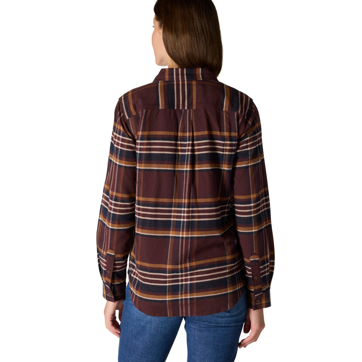 Carhartt Women's TENCEL™ Relaxed Fit Plaid Long Sleeve Work Shirt - Work World - Workwear, Work Boots, Safety Gear