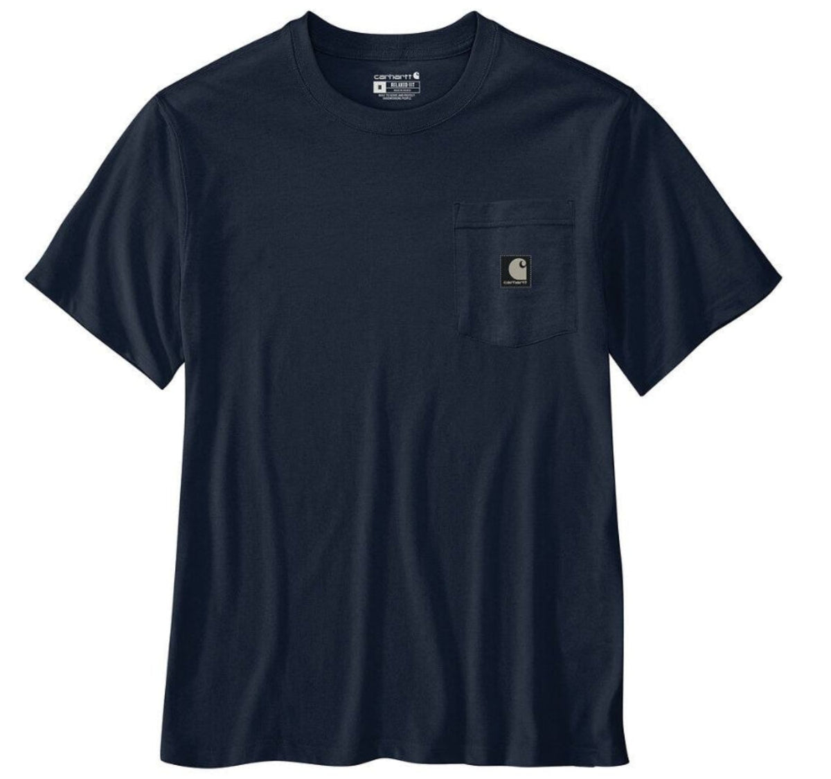 Carhartt Men's Relaxed Fit Short Sleeve Pocket Script Graphic Tee - Work World - Workwear, Work Boots, Safety Gear