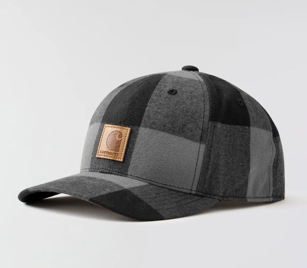 Carhartt Flannel Snapback Structured Logo Cap - Work World - Workwear, Work Boots, Safety Gear