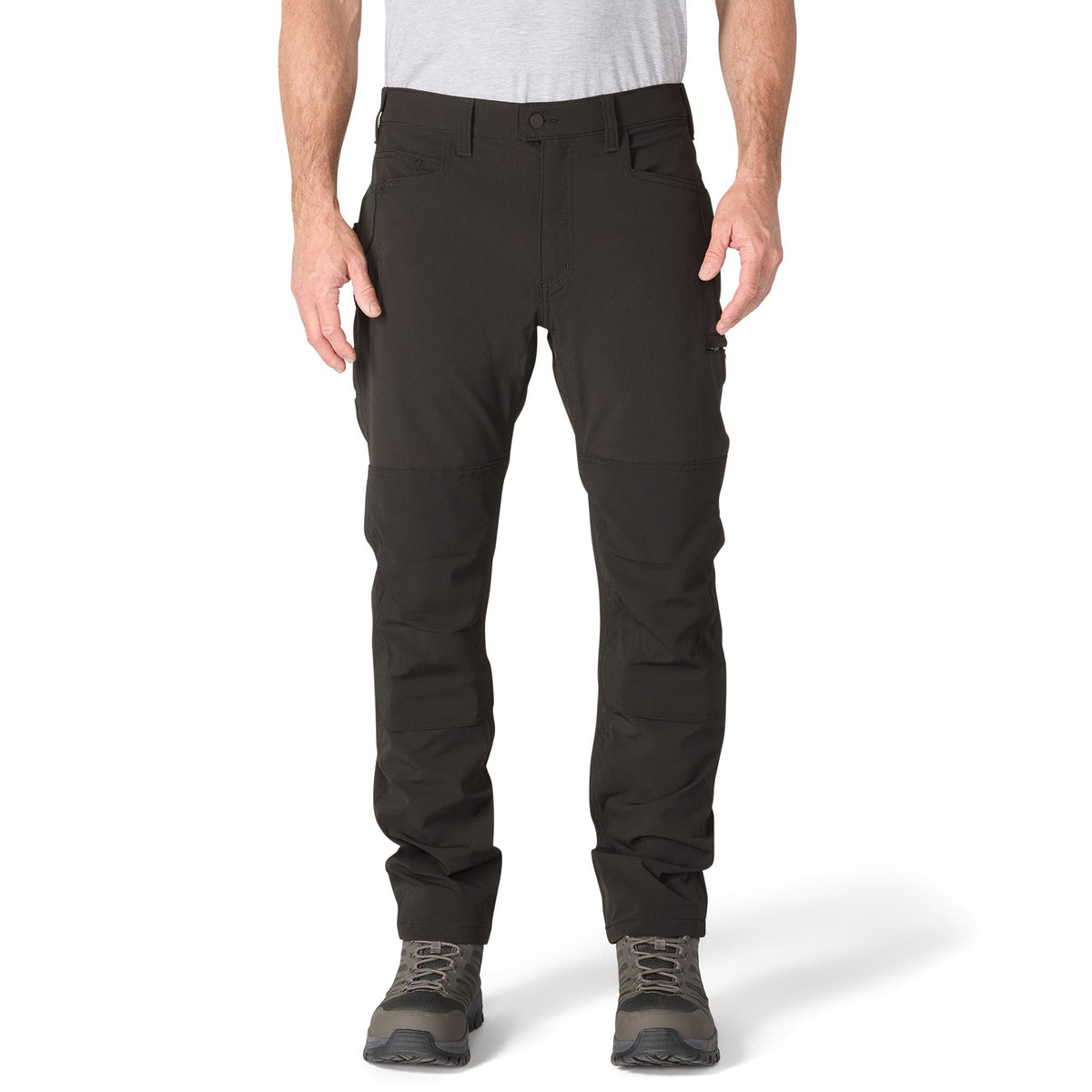 Carhartt Men's Relaxed Fit Tapered Steel Buffalo Double-Front Work Pant Pants Carhartt Black 30 30 Inseam