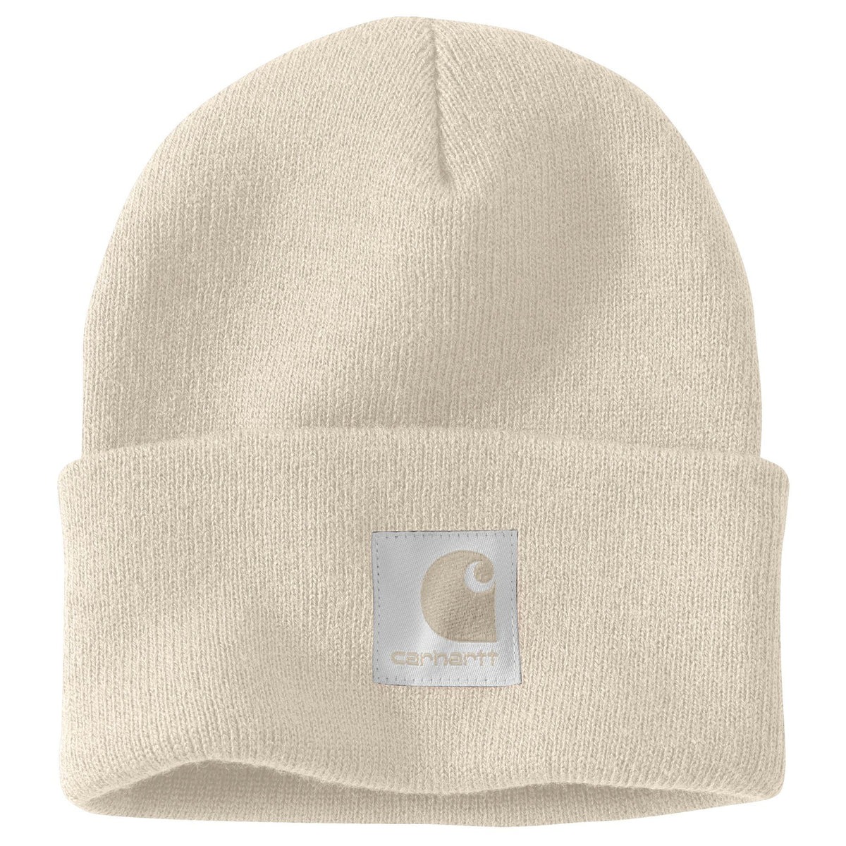 Carhartt Women's Rib Knit Satin-Lined Logo Beanie - Work World - Workwear, Work Boots, Safety Gear