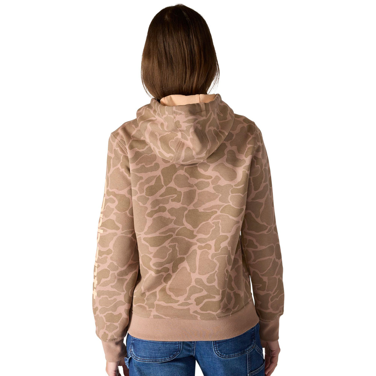 Carhartt Women's Relaxed Fit Midweight Logo Sleeve Graphic Sweatshirt - Work World - Workwear, Work Boots, Safety Gear