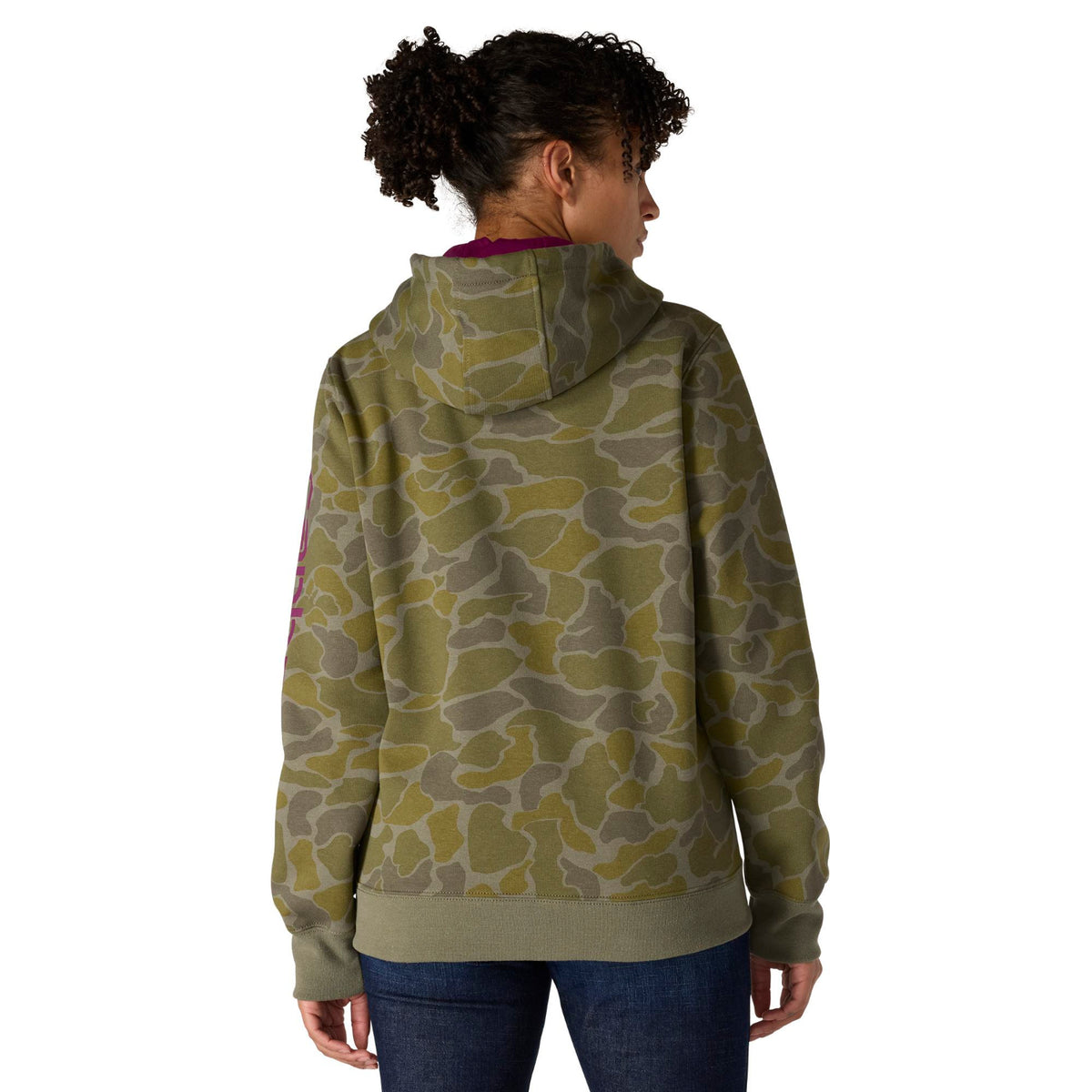 Carhartt Women's Relaxed Fit Midweight Logo Sleeve Graphic Sweatshirt - Work World - Workwear, Work Boots, Safety Gear