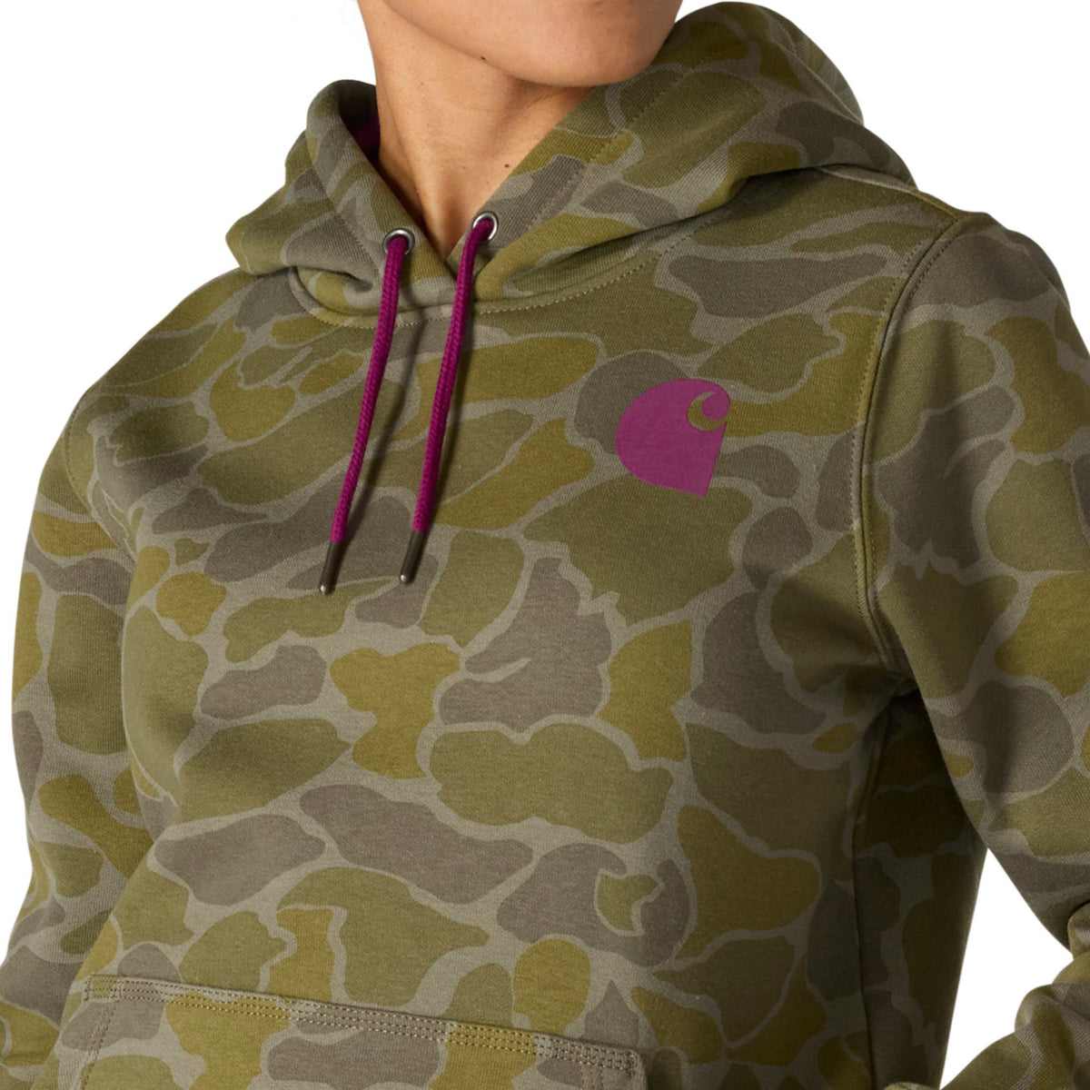 Carhartt Women's Relaxed Fit Midweight Logo Sleeve Graphic Sweatshirt - Work World - Workwear, Work Boots, Safety Gear