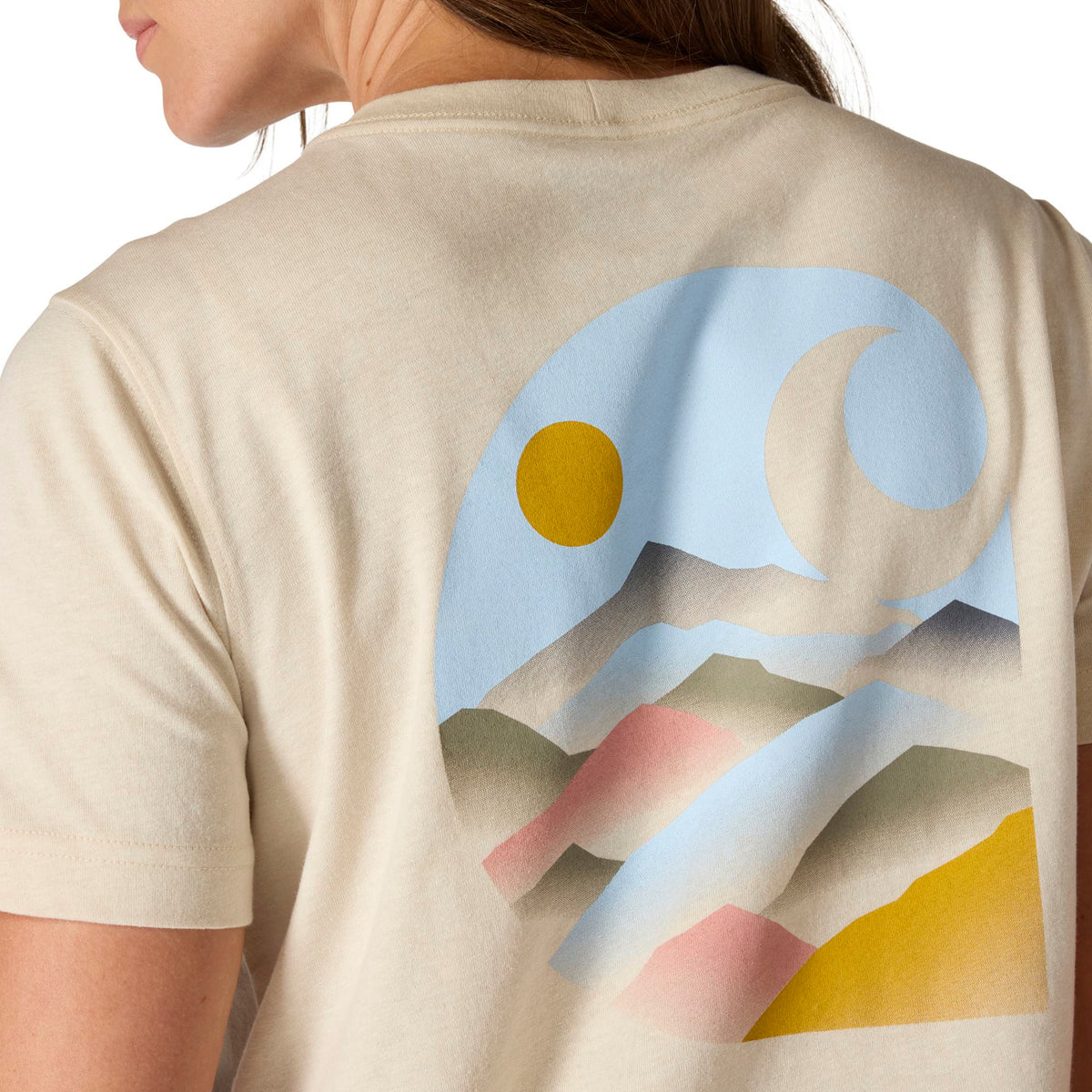 Carhartt Women's Relaxed Fit Short Sleeve Pocket Graphic-C Tee T-Shirts Carhartt