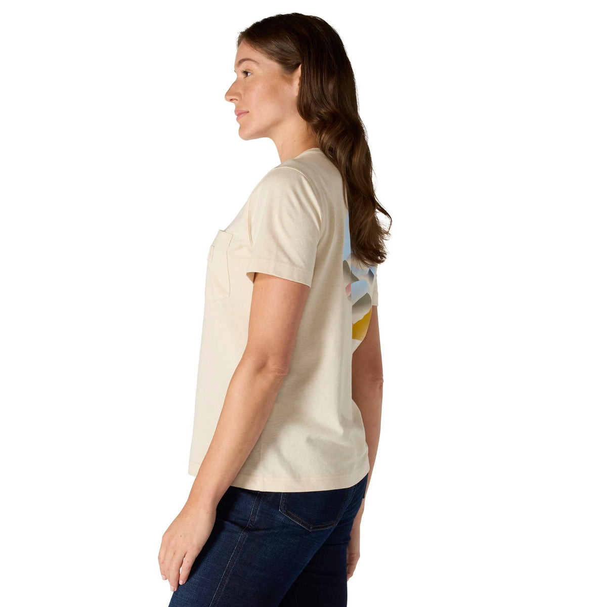 Carhartt Women's Relaxed Fit Short Sleeve Pocket Graphic-C Tee T-Shirts Carhartt