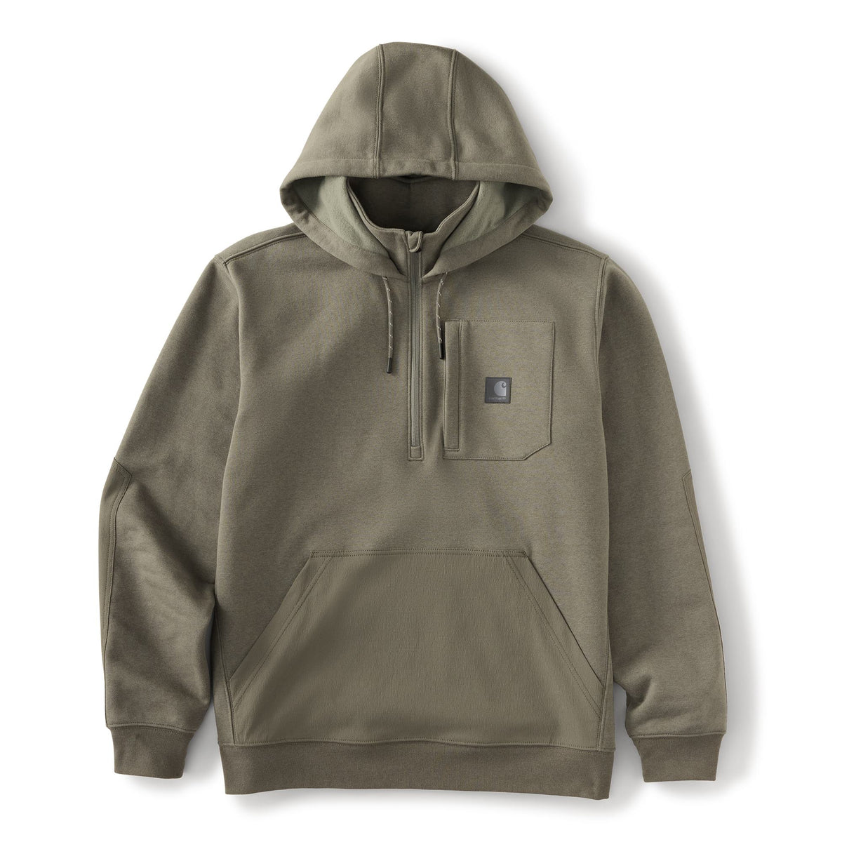 Carhartt Men's Steel Bridgeport Relaxed Fit 1/2 Zip Hoodie Sweatshirts & Hoodies Carhartt