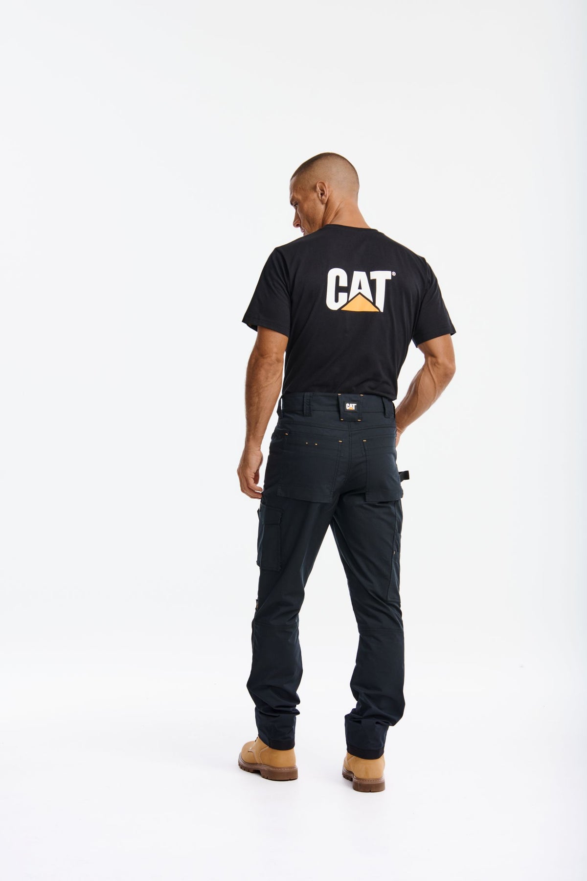 CAT Men's Nexus Knee Pocket Stretch Trouser - Work World - Workwear, Work Boots, Safety Gear