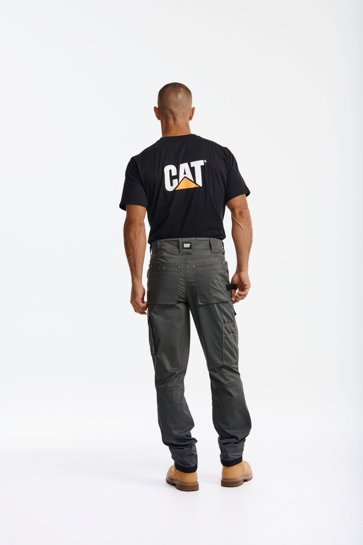 CAT Men's Nexus Knee Pocket Stretch Trouser - Work World - Workwear, Work Boots, Safety Gear